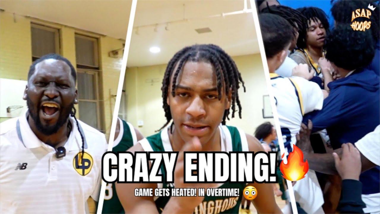GAME GOT PERSONAL😳Chicago teams GO AT IT‼️ Westinghouse 🆚 Lincoln Park!