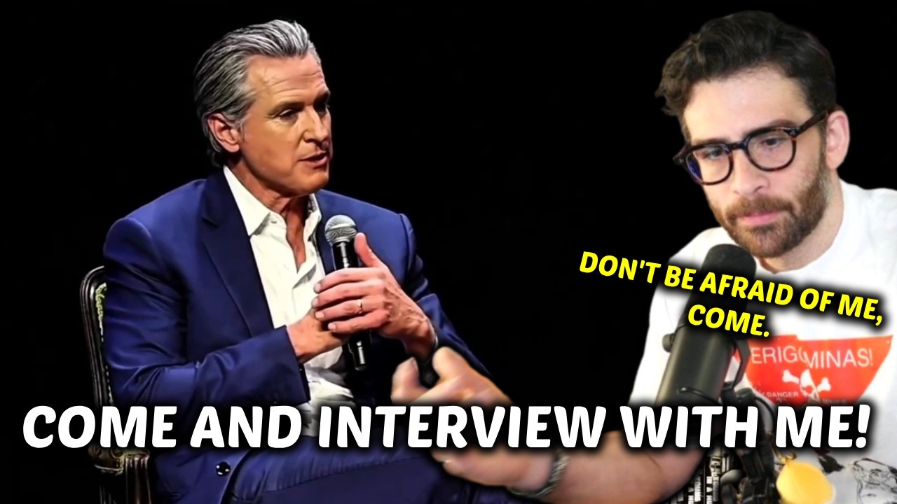 Newsom Breaks With Israel Over Iran Strategy  HasanAbi Reacts