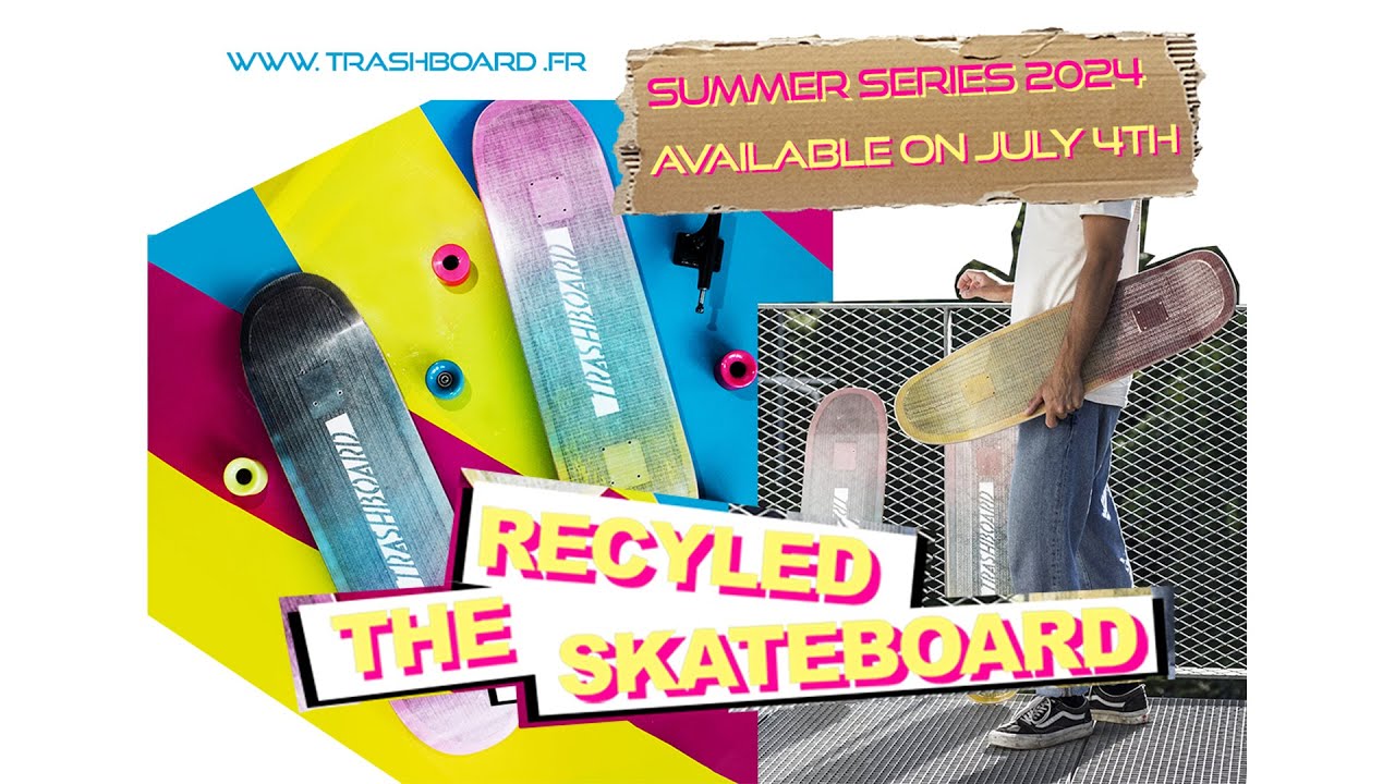 TRASHBOARD: The cardboard skateboard!