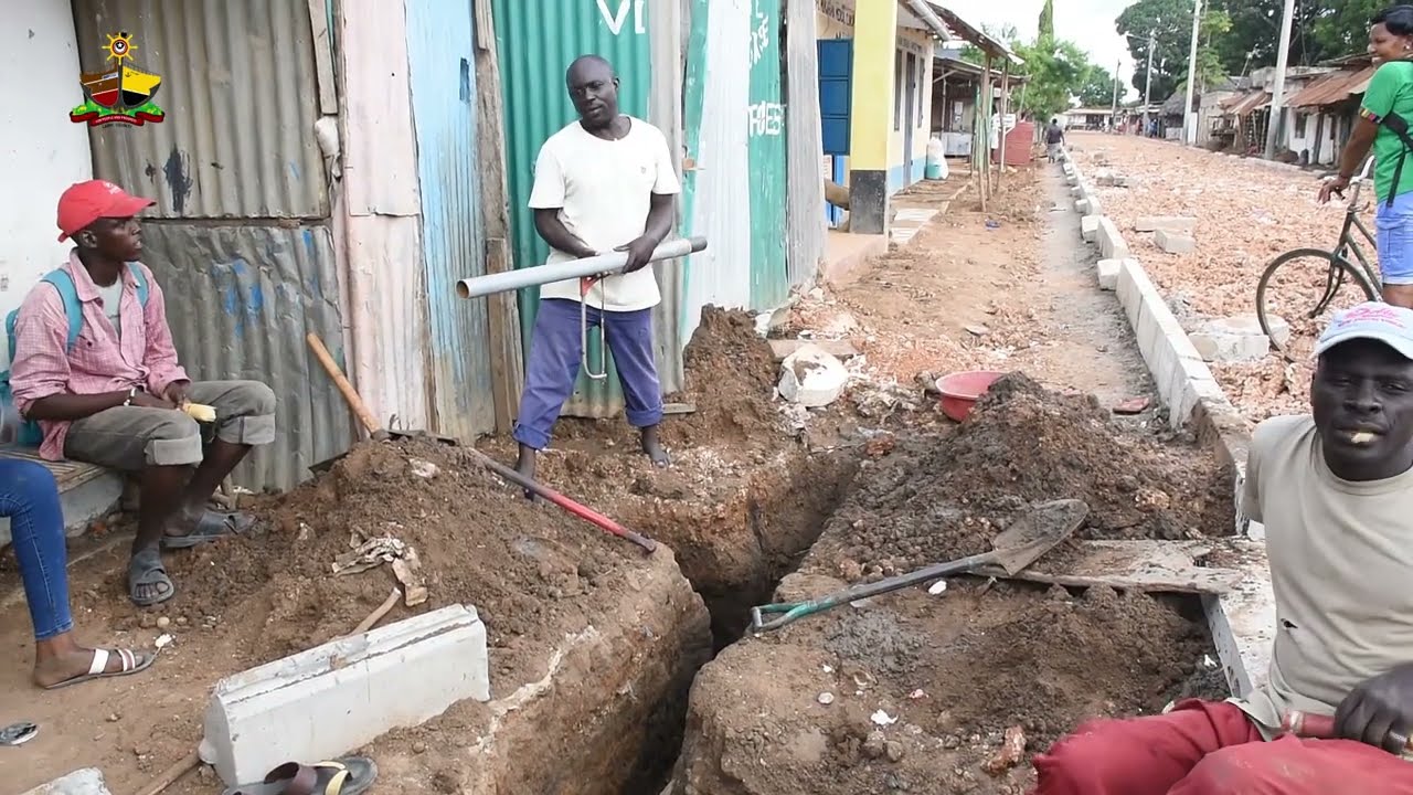 🚧 Exciting developments in Hindi town, Lamu County - Cabro Construction