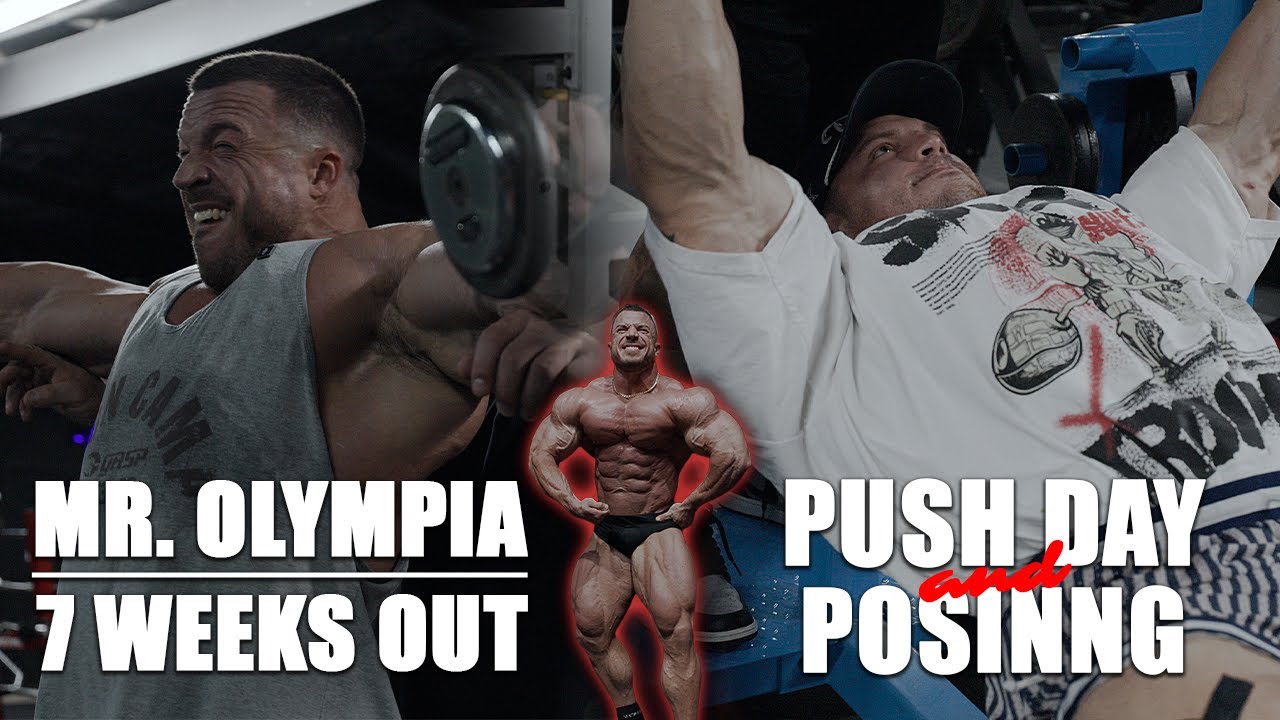OLYMPIA PREP SERIES | Push Day with Martin