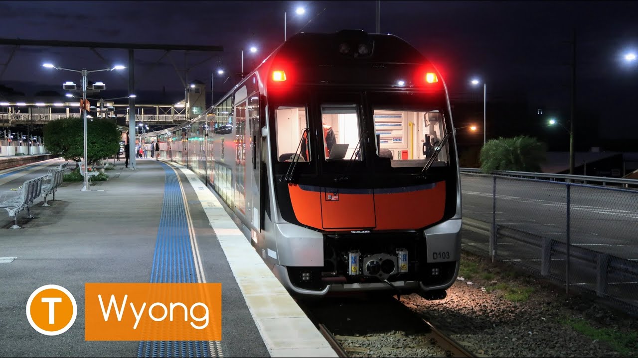 Sydney Trains Vlog 1720: Wyong Trainspotting + NIF D Set First Central Coast Trip