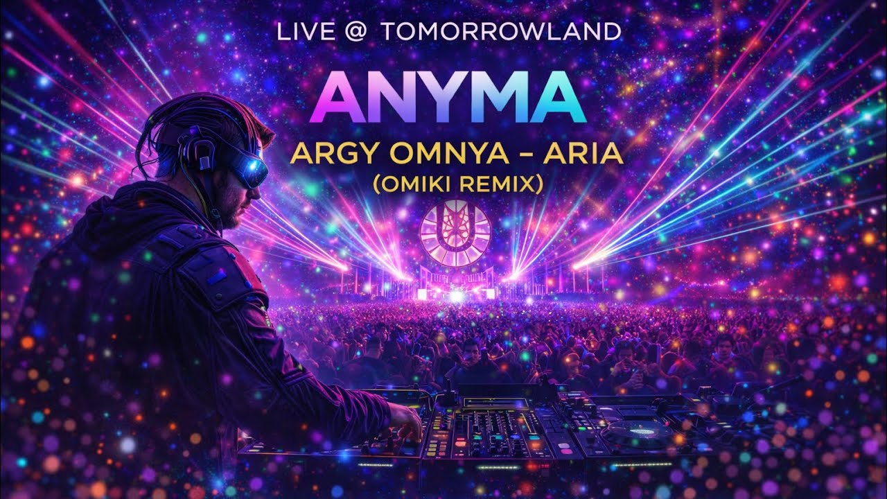 Argy Omnya - Aria (Omiki Remix) | Anyma Live @ Tomorrowland 2024 #aria #argy #omnya