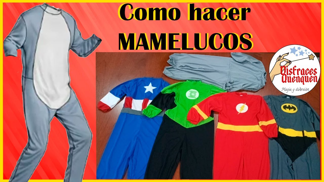 DIY. Como hacer MAMELUCO o ENTERIZO para niños fácil ideal para disfraces ❤️ 