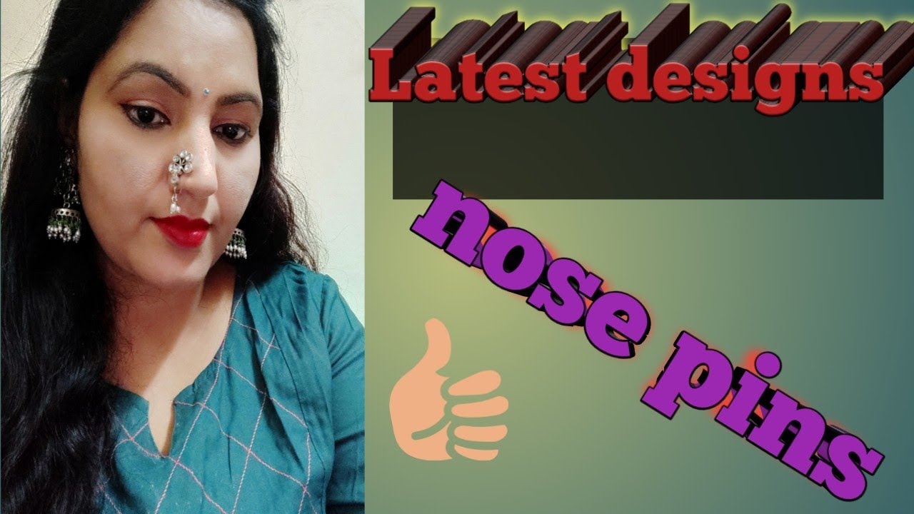 Latest designs 2020 party wear nose pins🔥❤️ requested video 🙏