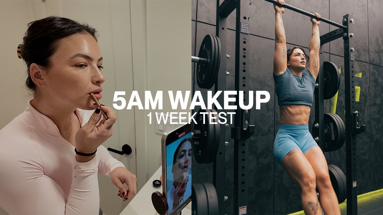 THE 5AM DIARIES | AM I MORE PRODUCTIVE EARLY IN THE MORNING??
