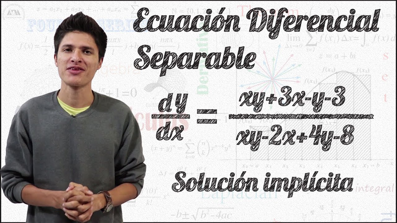Ecuaci&oacute;n Diferencial Separable con soluci&oacute;n impl&iacute;cita | Ejercicio m&aacute;s comprobaci&oacute;n. 👍
