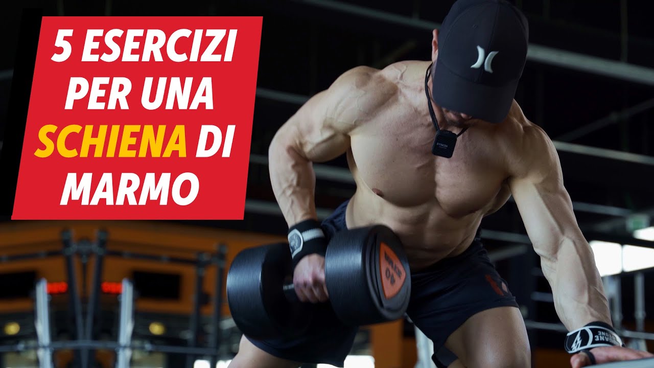 5 esercizi per una SCHIENA di marmo