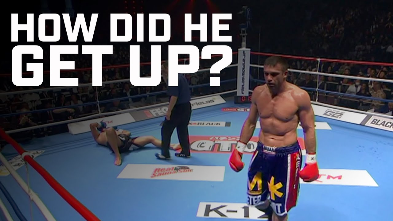 How did he GET UP after THAT? | Aerts v Saki '09