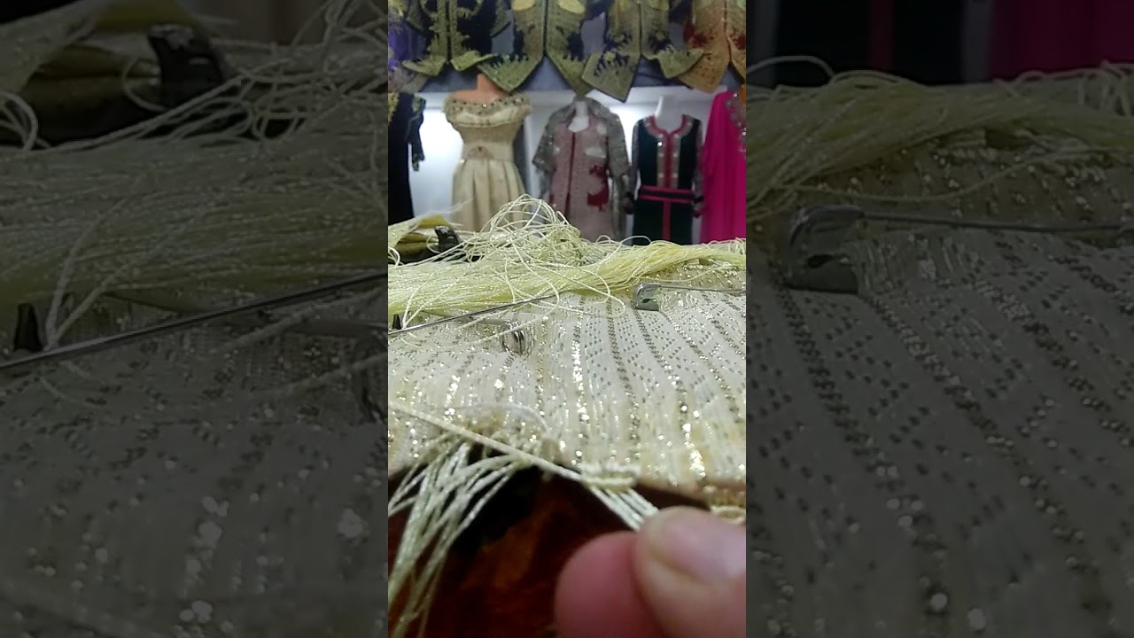 كيفية فتل المنديل التلمساني