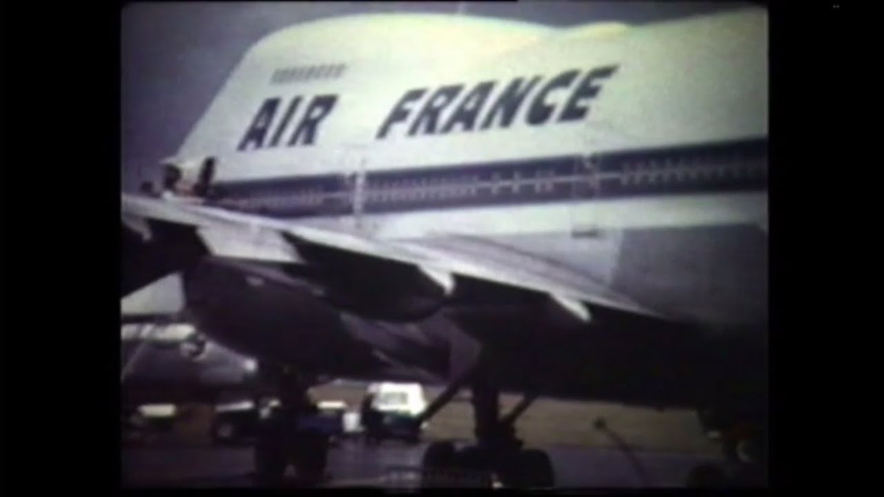 19721116 atterrissage du premier B747 à Gillot