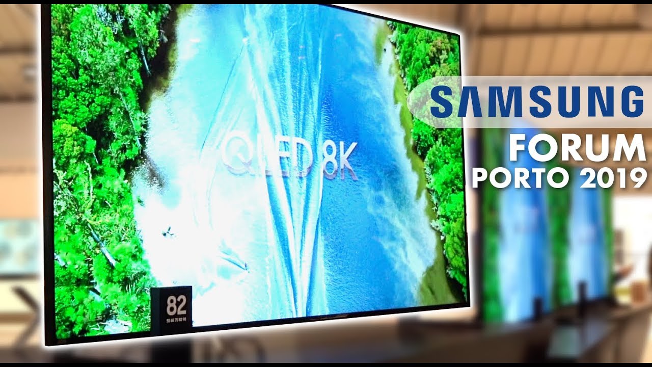 Telewizory Samsung QLED 2019 - premiera na forum w Porto!