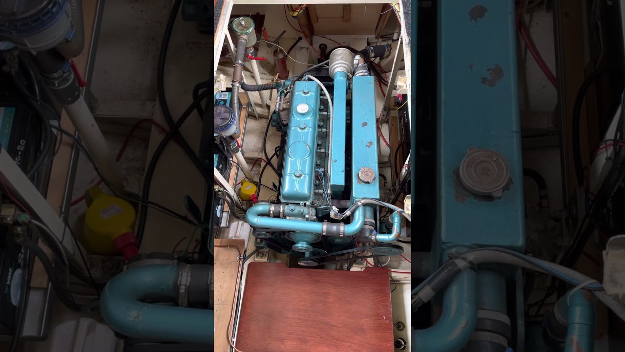 DAF 615 koude start na lange tijd