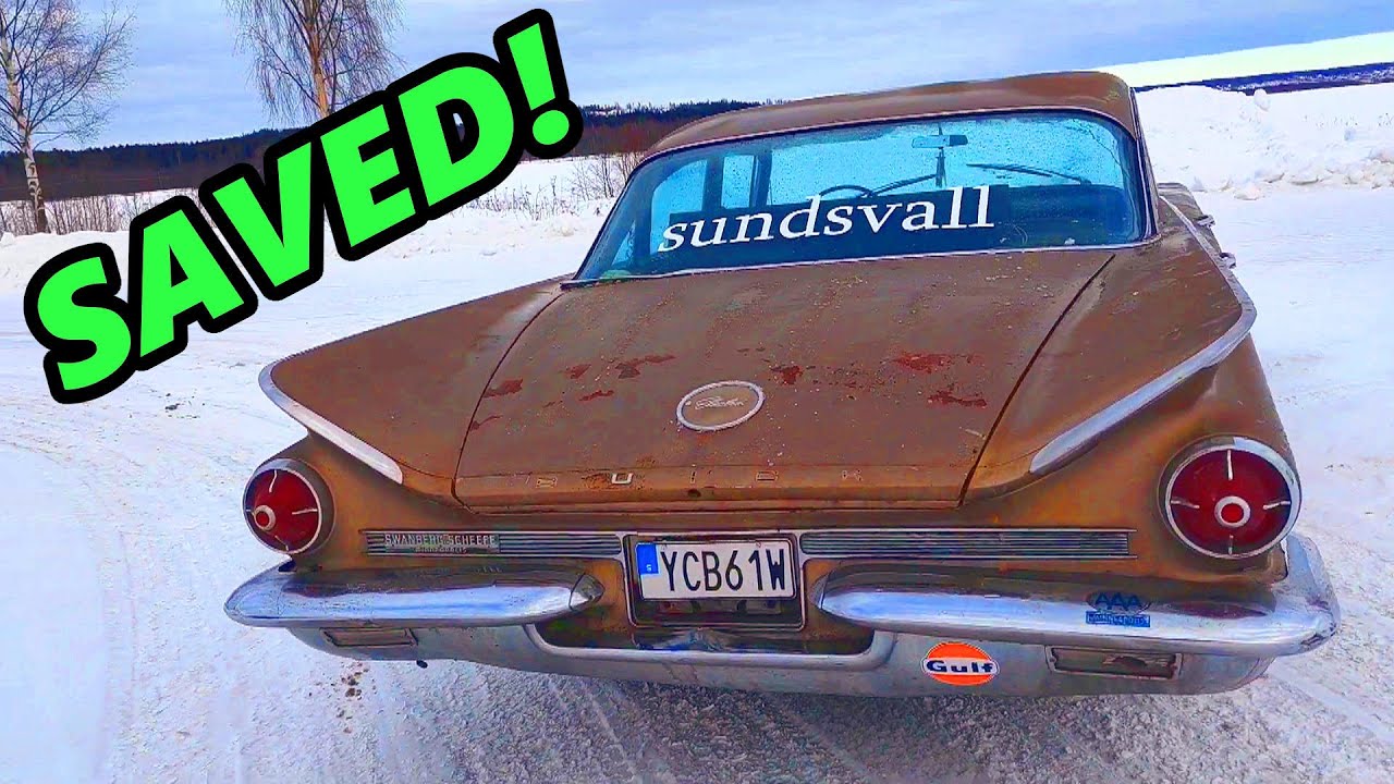 1960 Buick Electra - RUNNING and DRIVING After Forgotten in a Field for 10+ Years!