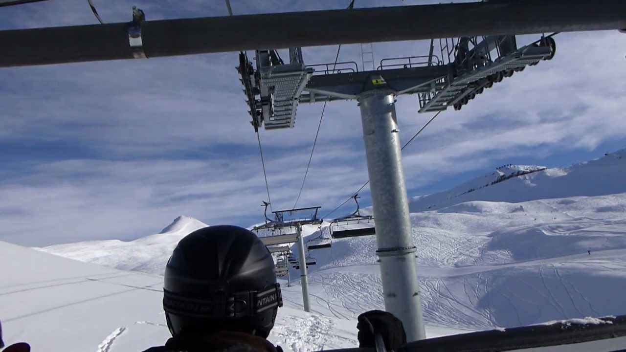 Wintersport in La Plagne 2013
