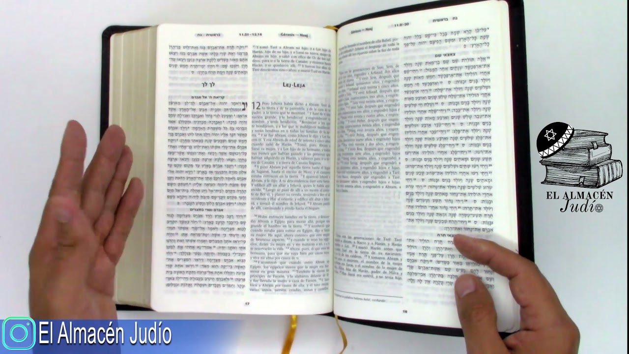 Libro Biblia completa Hebreo Español