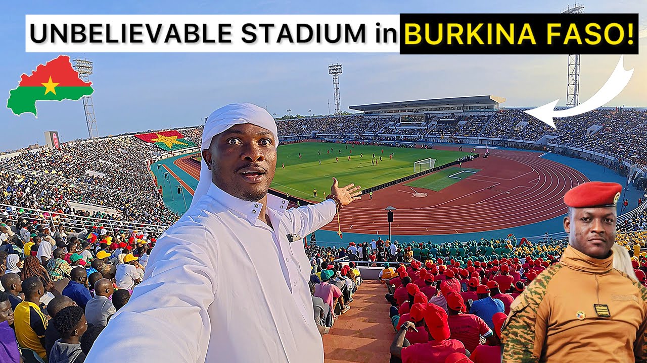 The NEW Ibrahim Traoré STADIUM Is MASSIVE! (Most Advanced in Africa) 🇧🇫🔥