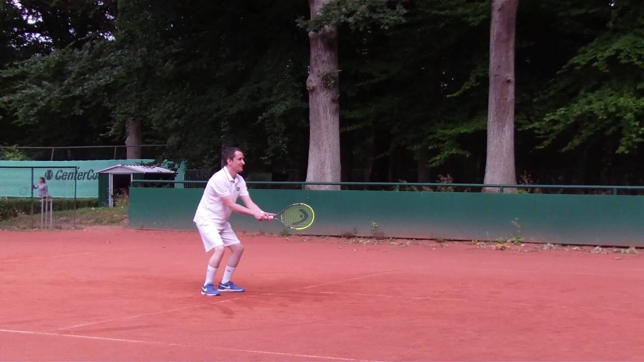 Blindentennis Training   Einzelstunde   02 09 2016