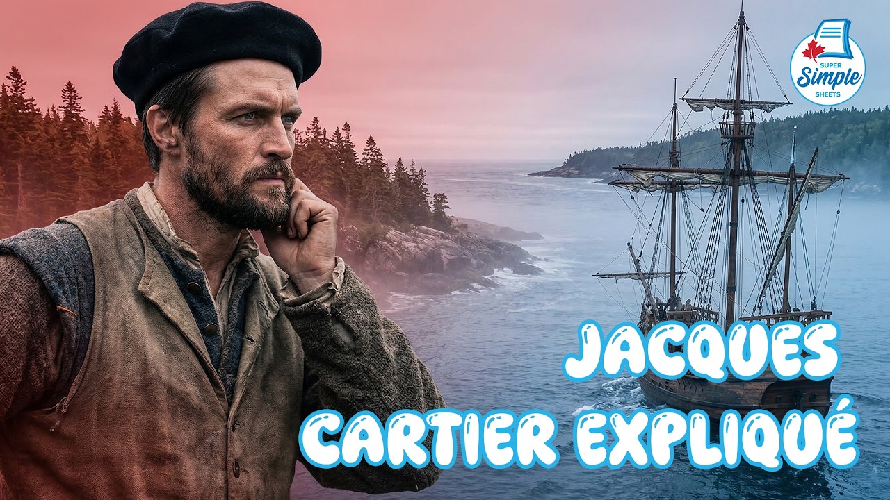 French &ndash; Jacques Cartier | Social Studies | Video for Kids