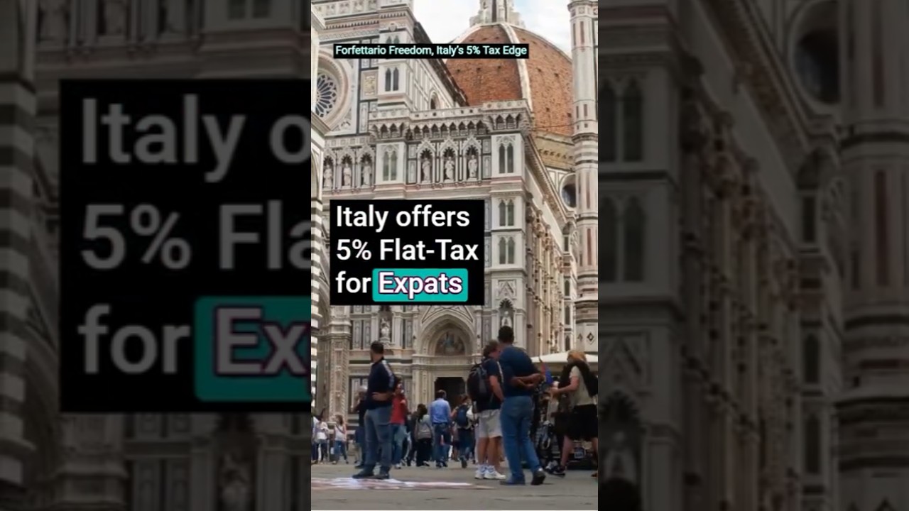 Italy&rsquo;s 5% FLAT-TAX