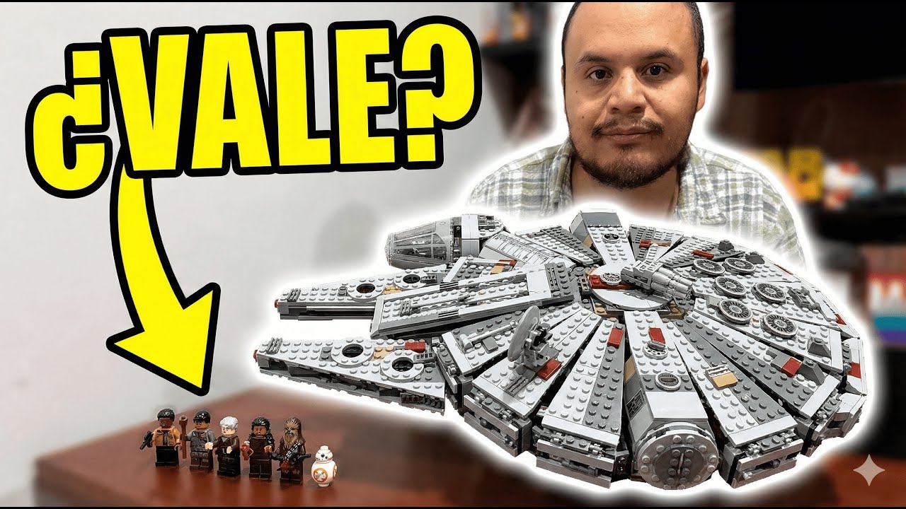 ¿Vale la pena el HALCÓN MILENARIO LEGO Star Wars?