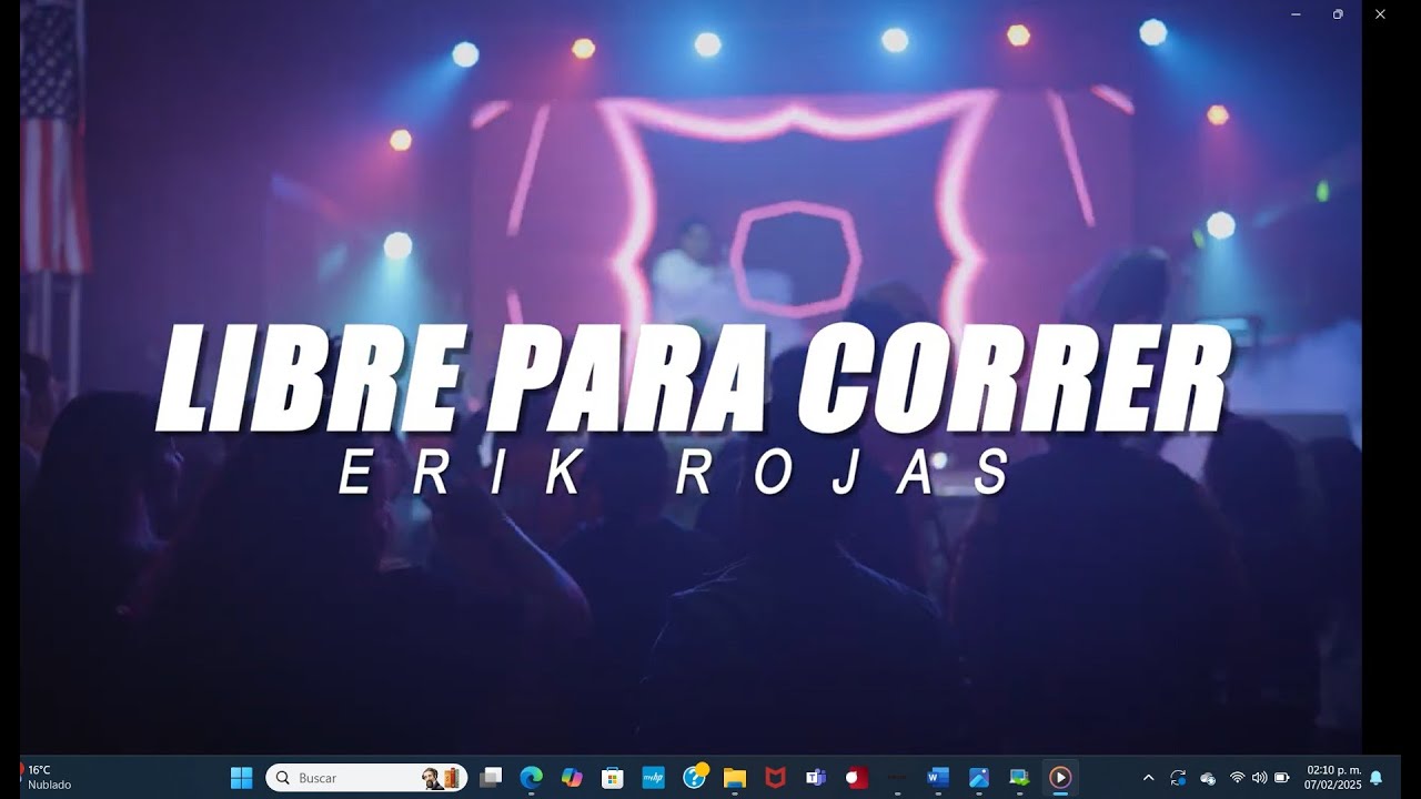 Libre Para Correr, Erik Rojas & Presencia Juvenil Video oficial 4K