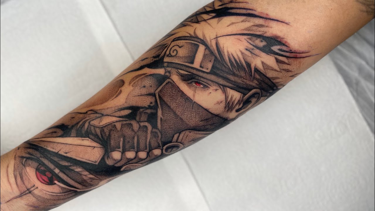 Tatuagem do Kakashi, mais um vlog mostrando tudo!