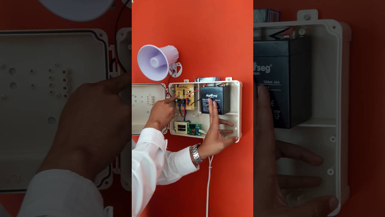 Como programar una alarma vecinal MPR2