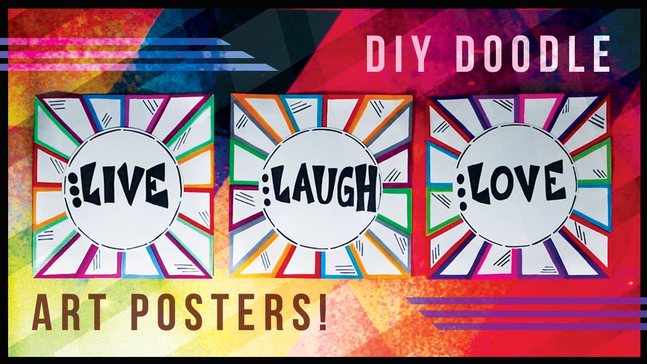 DIY Doodle Poster Art!
