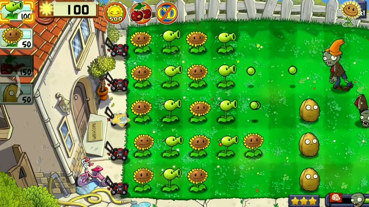 Plants vs zombies ultimate 1-4