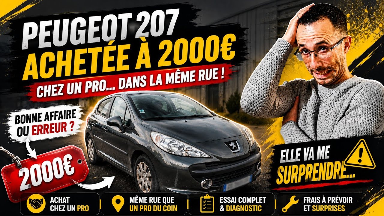 J&rsquo;ai rachet&eacute; une AUTRE PEUGEOT 207 1.4 VTI&hellip; L&rsquo;achat le plus illogique de ma vie !&rdquo;