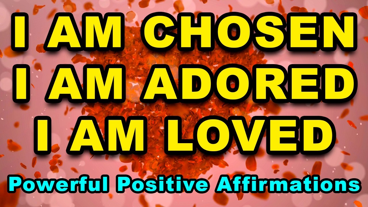 Powerful Love Affirmations | Positive Morning Affirmations | Self Love, Special Person, Marriage