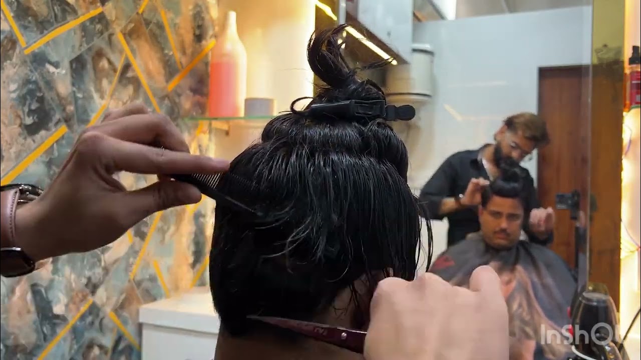 Wig लगाने का आसान तरीक़ा ? #youtubeshorts #youtubevideo #hairwig #wig #hair #barber #haircut