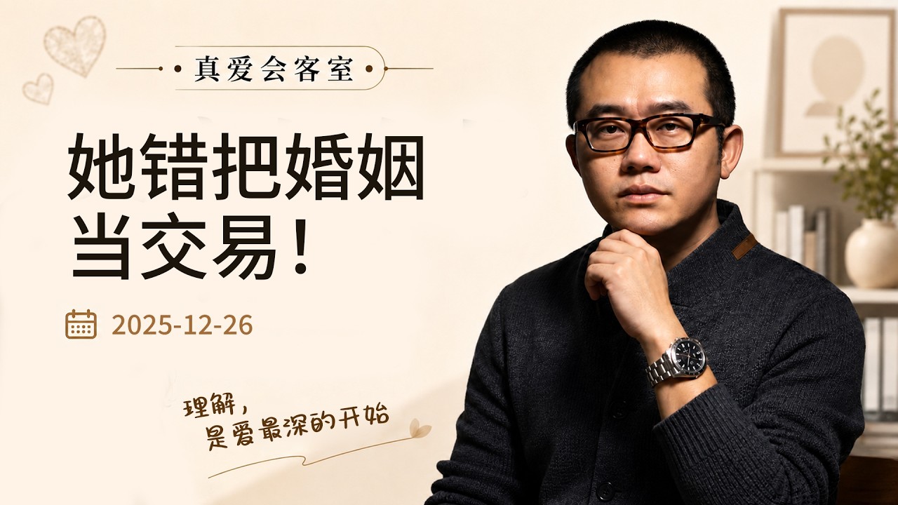 为了丈夫借债创业，却被说虚荣？涂磊怒评：这不是攀比，是婚姻里的失望！| 真爱会客室
