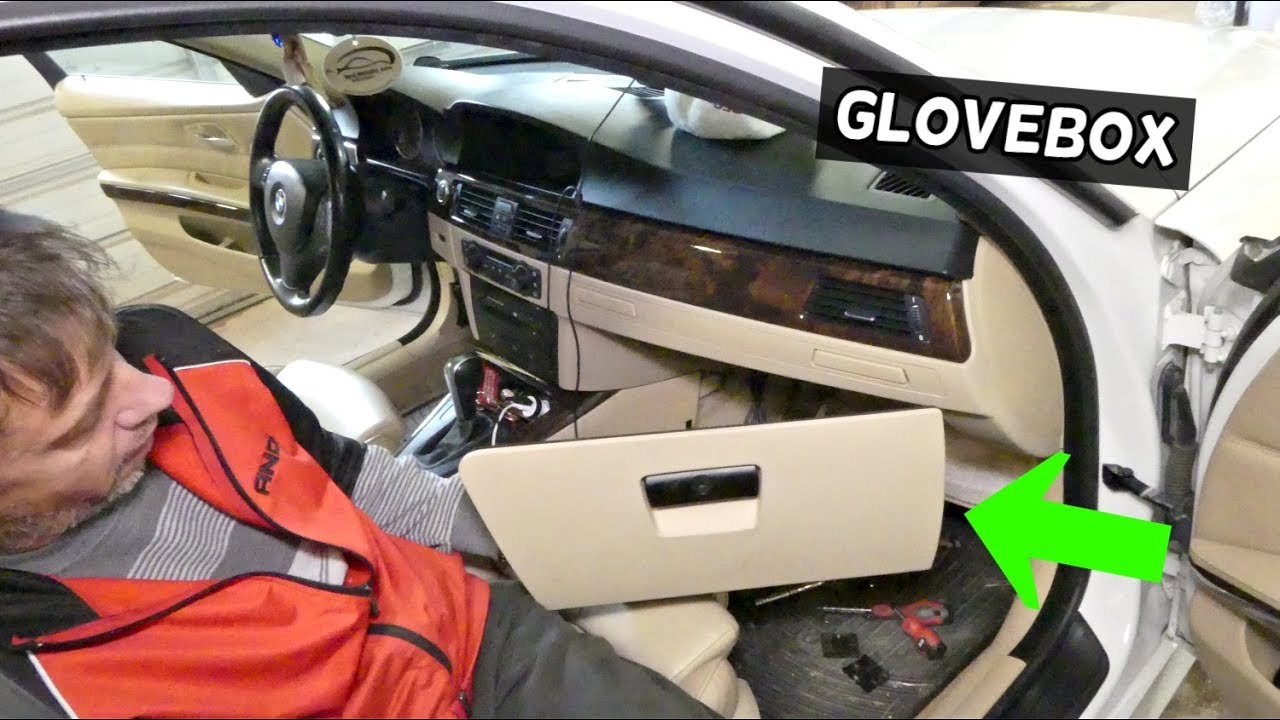 HOW TO REMOVE AND REPLACE GLOVE BOX ON BMW E90 E92 E91 E93