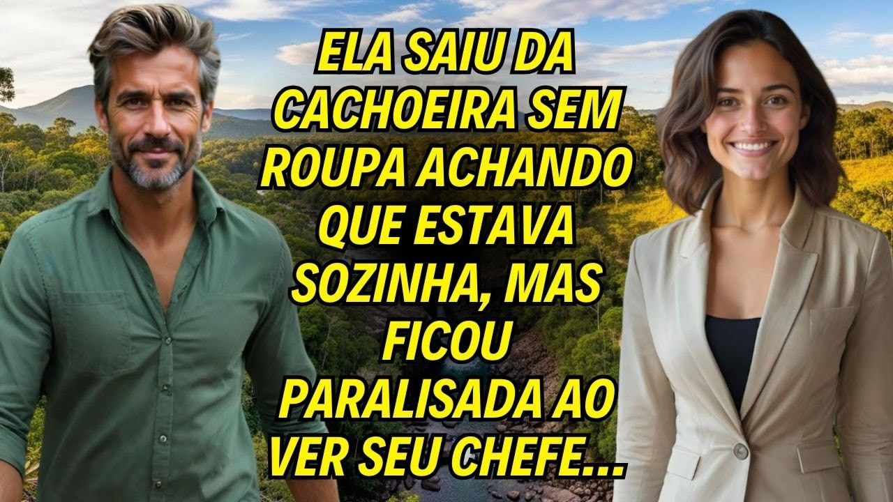Ela Saiu Da Cachoeira Sem Roupa Achando Que Estava Sozinha , Mas Ficou Paralisada Ao Ver Seu Chef