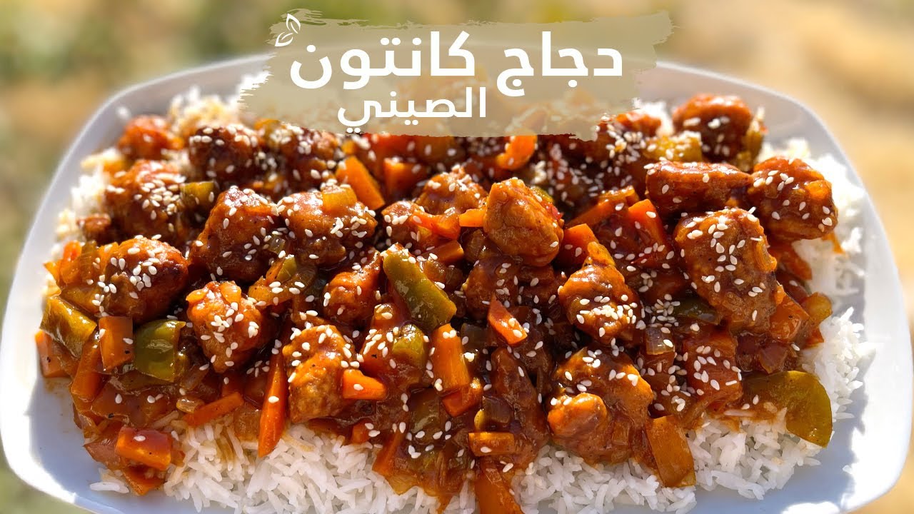 دجاج كانتون الصيني طعم رهيب وطريقة سهلة للغاية