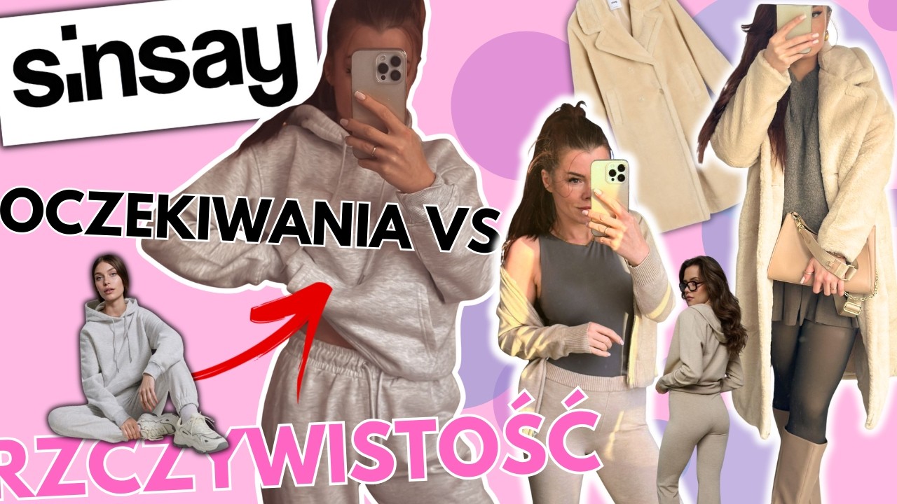SINSAY Oczekiwania vs Rzeczywistość w SAME SZTOSY!
