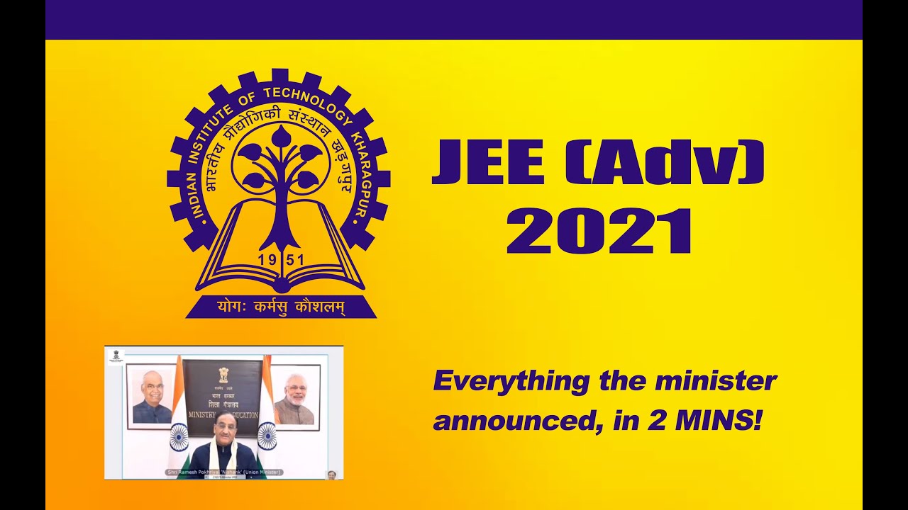 JEE Advanced 2021 Dates, Everything Else in 2 mins | Eknoor Singh, IIT Bombay