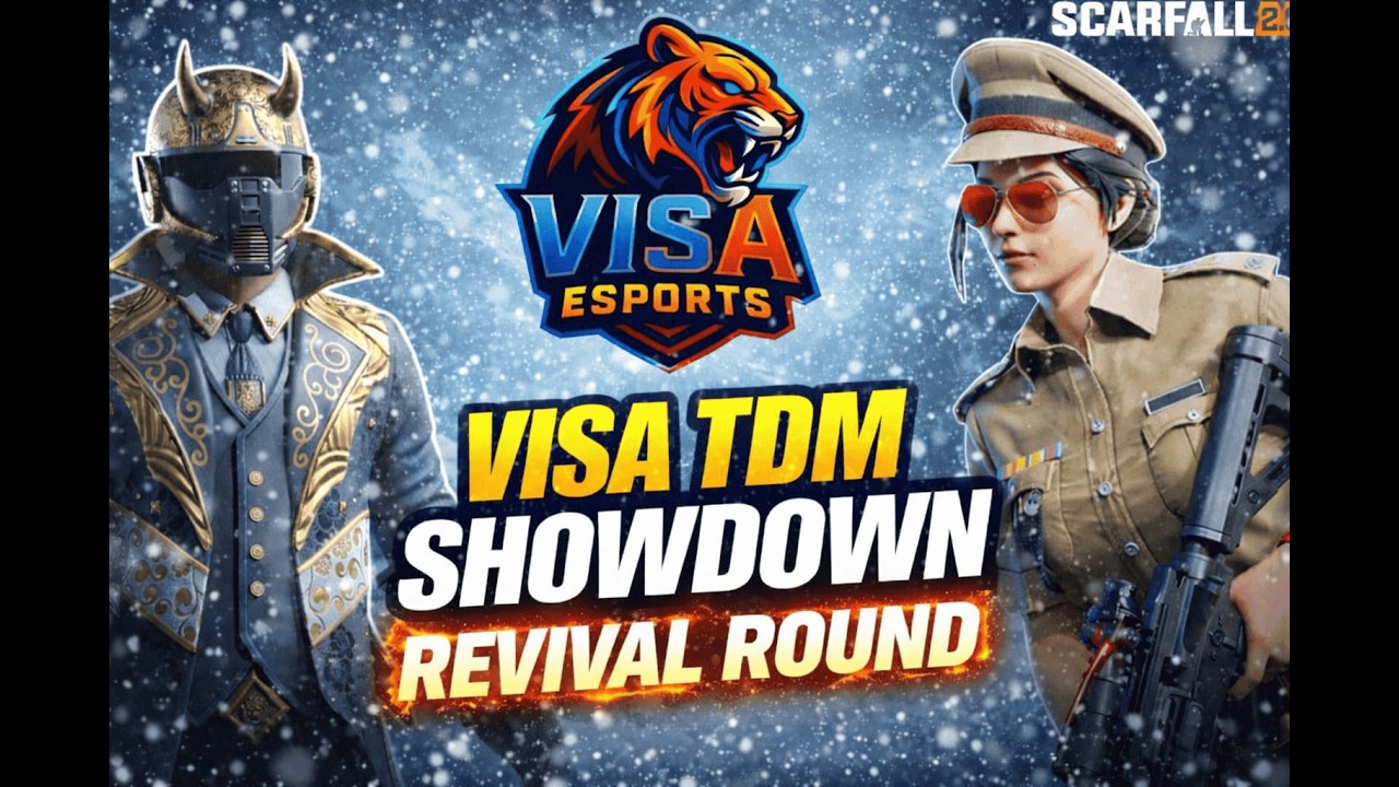 Revival Round Me Kaun Jeetega? 😱 ScarFall 2.0 VISA TDM Showdown