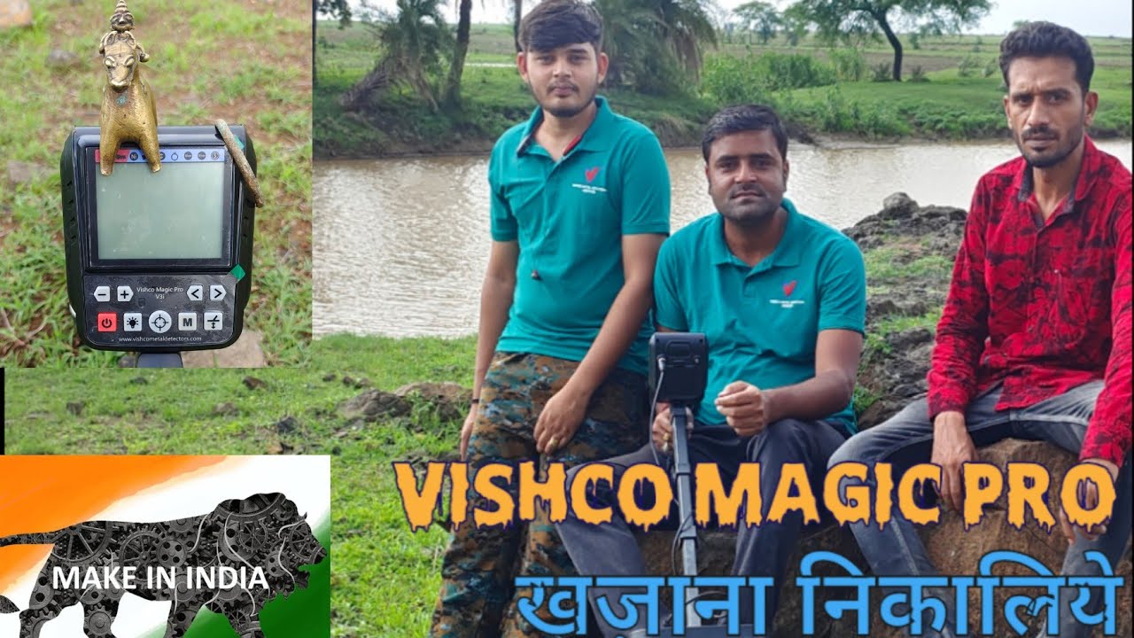Vishco Magic Pro V3I Gold Detector Find Treassure
