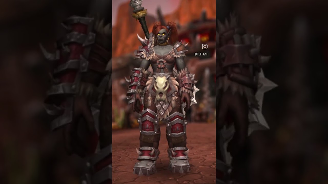 🔥 Achievement Unlocked: Mag'har Orc Heritage Armor Set! 🔥