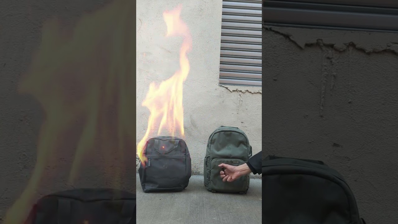 Fire VS. BACKPACK #shorts
