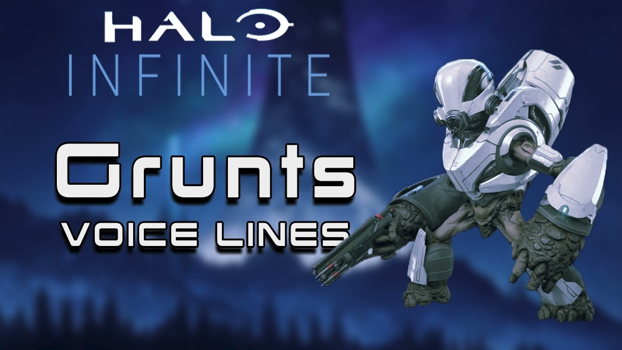 Halo Infinite: Campaign - Grunts Voice Sounds