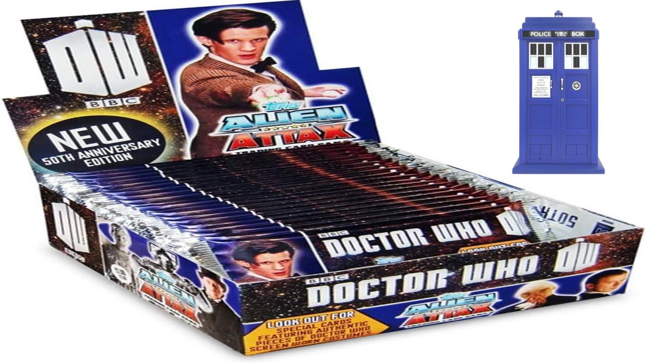 DOCTOR WHO ALIEN ATTAX 50TH ANNIVERSARY opening