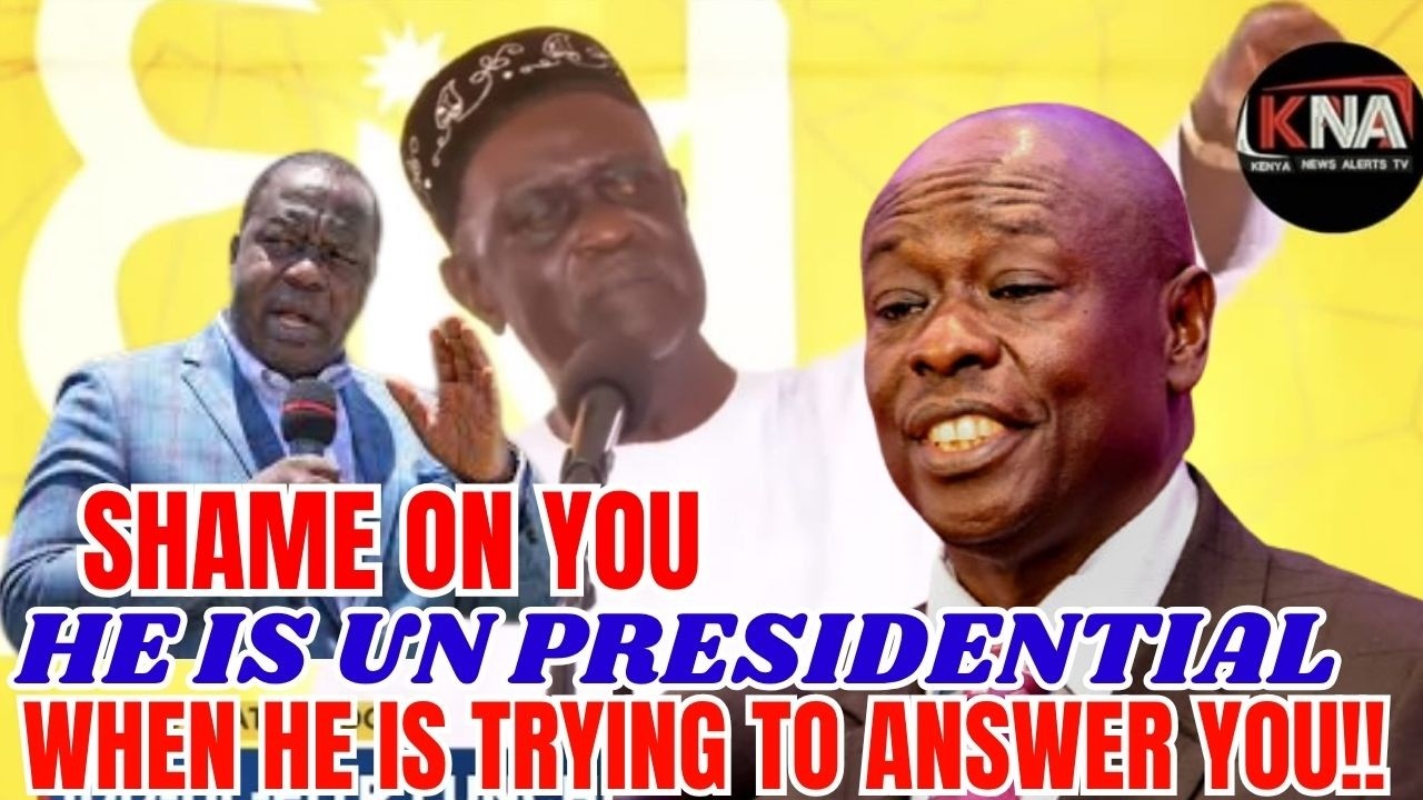 I WONDER WHY THEY ENJOY ABUSING RUTO, BUT CALL HIM UNPRESIDENTIAL WHEN RUTO CHOOSE TO ANSWER