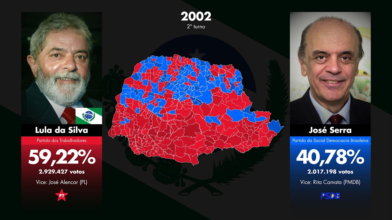 Eleições presidenciais do Brasil no Paraná (1989-2022)