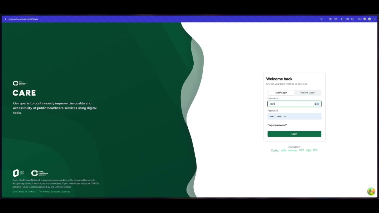 Care OP Consultation MVP | ohc.network