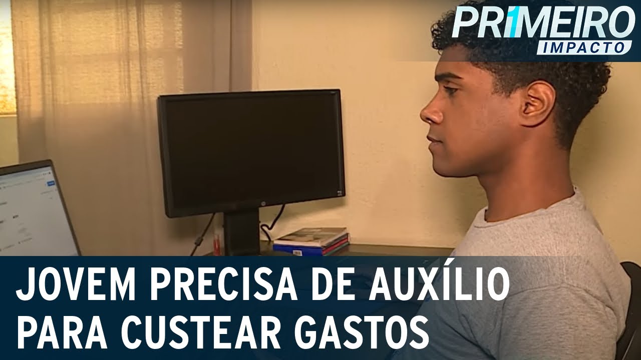 Jovem da periferia que passou na USP sonha com interc&acirc;mbio na Fran&ccedil;a | Primeiro impacto (05/10/22)