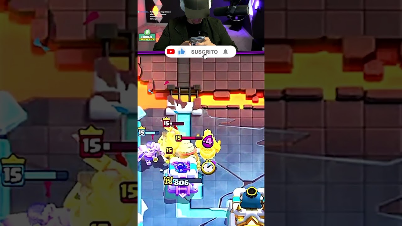 Mi Rival llevaba mi mismo Mazo! Pro vs Pro Clash Royale